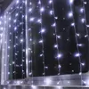 3 teile/los 4*2 m 256 LED Fenster Vorhang Lichter String Fairy Licht LED String Licht für Hochzeit Party/Weihnachten/Halloween/Party Hintergründe