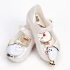 Teacup Mini Sandalen 2017 Neue Winter Kinder Sandalen Beauty Beast Mädchen Schuh Gelee Sandalen Rutschfeste Kinderschuhe