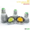 Led lights 9W 12W 15W COB GU10 GU5.3 E27 E14 MR16 Dimmable LED Spot light lamp Power bulb lamps DC12V AC110V 220V