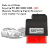 V-checker B341 OBD II Scanner lecteur de code de défaut de moteur de voiture peut outil de diagnostic Bluetooth