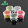 50pcs contenitore in silicone acrilico 5ml cera concentrata contenitori in silicone ABS antiaderente dab bho barattoli di olio supporto per barattolo portautensili vape