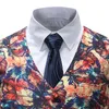 M-5XL Mannen Kleding 2018 Nieuwe Chalecos Para Hombre Mannen Mode Print Bloem Vest Casual Pak Vest Vier Seizoenen Colete Masculino266F