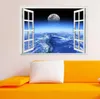 90CM 3D Star Universe Series Adesivi murali rotti per bambini Camerette per bambini Camera da letto Decorazioni per la casa Decalcomanie murali Poster Wall Stick7249921