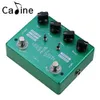 Caline CP20 Crazy Cacti ONOFF LED Overdrive effets de guitare pédale boîtier en alliage d'aluminium couleur verte accessoire de guitare 9056593