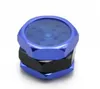 New three layer aluminum alloy six angle nut smoked 50mm plastic upper cover teeth