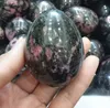 5-6cm nadir doğal kırmızı turmalin kristal küre yumurta gül kuvars yumurta iyileşmesi + ev dekorasyonu olarak durur