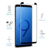 För S10 5G-version Samsung Note 10 S10 S9 S8 Plus S20 Not 9 Full omslag 3D-tempererat glasväska Friendly No Hole Version Screen Protector
