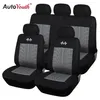 Autoyouth Sports Car Seat Covers Universal Fit Większość Marka Pojazd Siedzenia Siedzenia Samochodowe Protector Akcesoria wnętrz Czarny pokrowiec