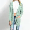 Ny Long Cardigan Kvinnor Långärmad Stickad Sweater Cardigans Höst Vinter Kvinnor Tröjor 2018 Jersey Mujer Invierno