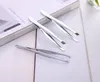 Stainless steel Bevel eyebrow clip cosmetic makeup tools eyebrow tweezers 2418151