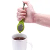 Teaware مصافي الشاي infuser سيليكون مصفاة تصفية صانع infuser الشاي القهوة ل أداة زينة المنزل