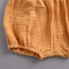 Ins baby unisex pp shorts barn pojkar tjejer bomull linne stor pp bär blöja shorts söta barn byxor nyfödda baby pojke kläder