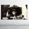 Al Pacino Scarface Movie Poster Home Decoration Oljemålning Vägg Bild för vardagsrum Canvas Svartvitt Pop Art9900179