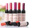 Red Wine Bottle Matte lip tint Lip Gloss Waterproof Long Lasting Lipgloss Moisturize Lip Tint Cosmetic Liquid Lipstick 6 Colors