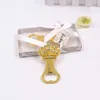 Gold Crown design beer bottle openers wedding return gifts birthday party favors 50pcs lot wholesales