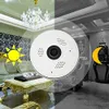 360 Degree Panoramic Fisheye Wireless Indoor Security Camera with Night Vision, Two-Way Audio Surveillance security to keep you home safe