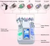 6 in 1 작은 거품 얼굴 기계 물 Dermabrasion 얼굴 관리 깊은 청소 미세 박피 피부 젊 어 짐 필링 장비