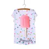 Nouveauté Flamingo imprimer mode filles hauts t-shirts d'été blusas femmes t-shirts en gros vêtements féminins livraison gratuite