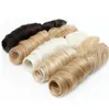 24" Long Hair 5 Clip In Hair Heat Resistant Fake Hairpieces Long Wavy Hairstyles Synthetic Clip In On Hair Free Shipping