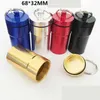 XL Herb Tobacco Proof Container Stash Jar Keychain Airtight durable lid Waterproof Aluminum Tea Pot Jewelry Storage 2サイズMultip5955175