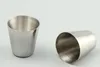 4pcs/set 30ml stainless steel camping coffee cup outdoor portable small water cup Travel Barware Accessories wen5053