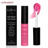 Qibest Brand Lips Beauty Makup Pigment Waterproof Lipgloss Long Lasting Velvet Matte Nude Lipstick Red Lip Gloss Lot