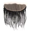 Superior Leverantör Brasilianska Virgin Hårförsäljare Kinky Curly Human Hair Weave Bundlar med Lace Frontal Closure Hair Extensions Wefts för dig