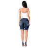 Retro Hohe Taille Denim Shorts Weibliche Plus Größe S XL 2017 Sommer Ripped Loch frauen Kurze Jeans Lässige Denim Shorts femininos