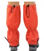 1 زوج سنو الساق الجراميق سنو الساق التمهيد غطاء الشريط ل تسلق التزلج المشي لمسافات طويلة الصيد القدم أدفأ