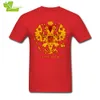 Russische Crest T-shirt Heren Zomer Ronde Hals Goedkope T-stuk Mannelijke Nieuwste Oversize Tshirts Home Draag Oefening Losse Tiener Tee Shirts