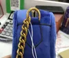 6COLOR Singolo pacchetto di modo del sacchetto del messaggero del progettista della borsa del sacchetto di spalla piccolo del pacchetto chain popolare europeo ed americano che spedice liberamente