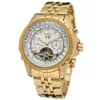  Gold Hot  Automatic Tourbillion Stainless Steel Militry Watches Male Relogio MMasculino Mechanical Exquisite