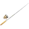 new selling Mini Telescopic Portable Pocket Pen Shape Aluminum Alloy Fishing Rod Reel Line Set Kits