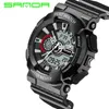 2018 Precipitò Mens Led Orologio digitale Nuovo marchio Sanda Orologi G Style Orologio impermeabile Sport militare THOCK per uomo Relojes Hombre200o