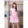 Mulheres Kitchen Avental Algodão Branco Estilo Japonês Elegante Ruffled Adulto Cosplay Avental Tableier de Culinária Pinafe Avental Curto