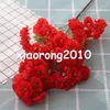 Fake Long Stem Cherry Flower Simulation Cherry Blossoms voor Wedding Home Showcase Decoratieve kunstbloemen