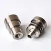 4 in 1 titanium nagel 14 mm19 mm mannelijke vrouwelijke gewricht Domeless GR2 titanium nagel voor glazen waterpijp