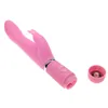 vendita di potente vibratore motore massaggiatore in silicone morbido impermeabile coniglio stimolante giocattolo adulto del sesso per donna7022977