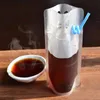 Trasparente Stand-up Bevanda Bevanda Caffè Plastica Sacchetto di imballaggio con cerniera in plastica Sacchetto richiudibile con chiusura a zip Sacchetto di immagazzinaggio per il trucco per bere cibo