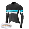 2019 équipe CAPO cyclisme hiver maillot polaire thermique vêtements de vélo Ropa Ciclismo Sport Uniformes hommes U11102