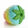 Zabawki dla dzieci 2018 Najnowszy Kawaii Rainbow Truskawka Squishy Slow Powolny Powstanie 11.5 CM Jumbo Cute pachnące kolorowe ciasto chlebowe dzieciak zabawa zabawki