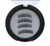 New Arrival 3 Magnetic False Eyelashes Hand-made natural long Fake Lashes 24P TC01 TC03 drop shipping