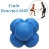Reaction Ball Field Training Ball and Agility Trainer for Baseball and Diamond Sports Blue Yellow Color