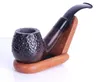 Marteau sculpté pipe en bois vogue et portable détachable ancien