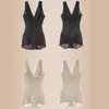 Hoge Kwaliteit Dame Slimming Burn Fat Slips Shapewear Tummy Slim Bodysuit Full Body Shaper gratis verzending