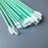 500 pcs Long Swabs with Long Handle Cleaning Printhead Nozzles, Wipers, and Caps Polyester tip cleaning swabs stick