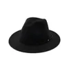 Woolen Mädchen Filzhut England Stil Kinder Jazz Hut Mode Mädchen Prinzessin Party Hüte Kinder Fedora 11 Farben Kinder breite Krempe Kappen