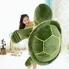 Dorimytrader Jumbo Animal Tortoise Farged Toys Dold Giant Giant Plux Animal Turtle Toy Oreiller pour les enfants Gift 59inch 150 cm DY604275341