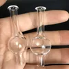 Newest Universal Clear Quartz bubble carb cap round ball dome for Quartz water pipes, XL thick Quartz thermal banger Nails