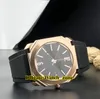 42 mm Octo 101963 101964 Esfera verde Reloj automático para hombre Oro rosa Correa de cuero verde Alta calidad Relojes de pulsera nuevos y baratos 245U